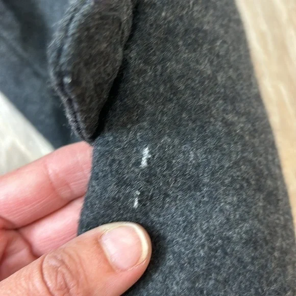 Calvin Klein gray men wool pea coat size XXL